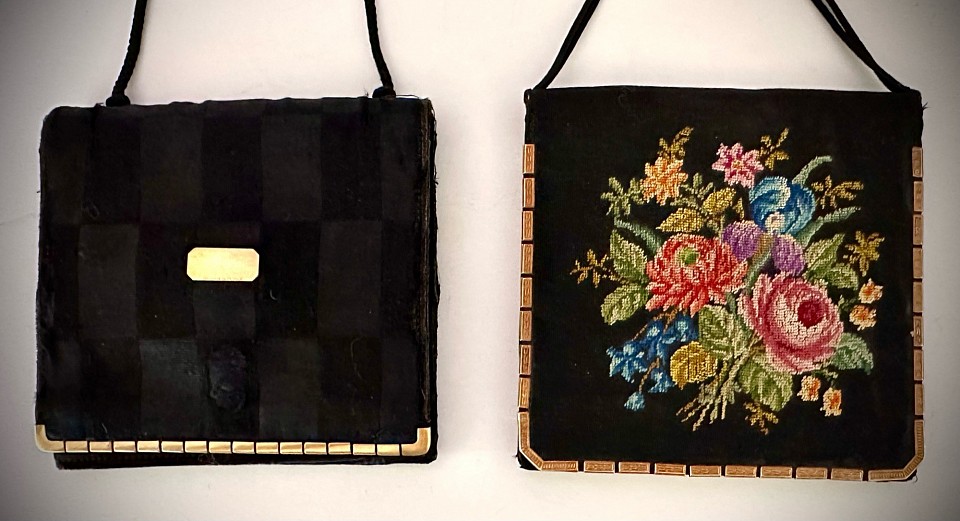 Gold Edged 1920’s Dance Purse/ Wallet